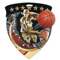 Color Burst Medals/Basketball